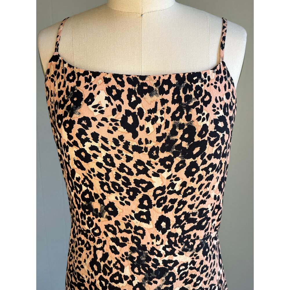 Aritzia Wilfred Isabelle Leopard Print Mini Slip … - image 3